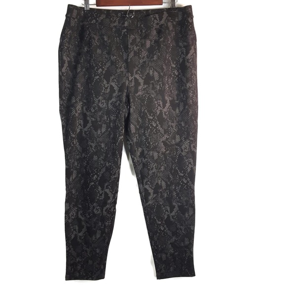 Sanctuary Pants - Sanctuary Snake Print Grease Leggings New